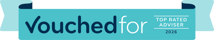 VouchedFor Top Rated Adviser 2025 - David Ellicott